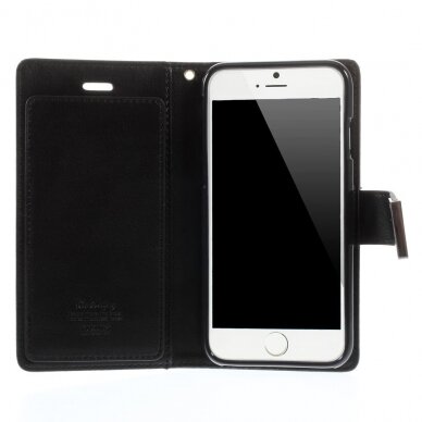 iPhone 6/6S juodas Rich Diary dėklas 5