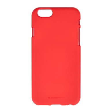 Iphone 6/6S raudona SOFT FEELING nugarėlė