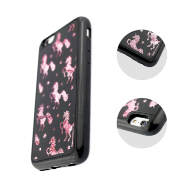 iPhone 6/6S rožinė Water Unicorn nugarėlė 1