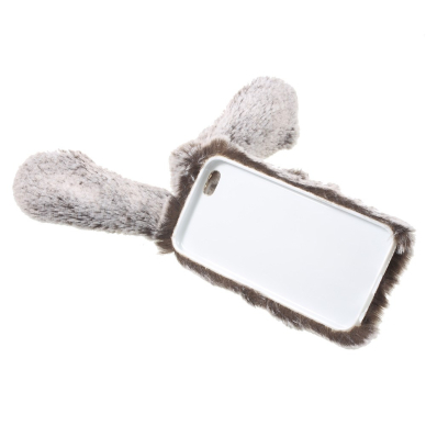 iPhone 6+/6S+ ruda nugarėlė Fluffy Rabbit 1