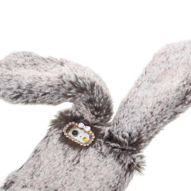 iPhone 6+/6S+ ruda nugarėlė Fluffy Rabbit 11