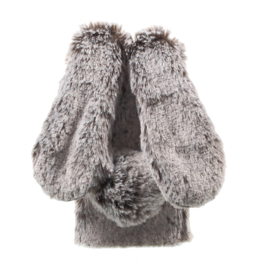 iPhone 6+/6S+ ruda nugarėlė Fluffy Rabbit 7