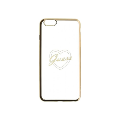 iPhone 6/6S skaidri aukso spalvos GUESS nugarėlė GUHCP6TRHG