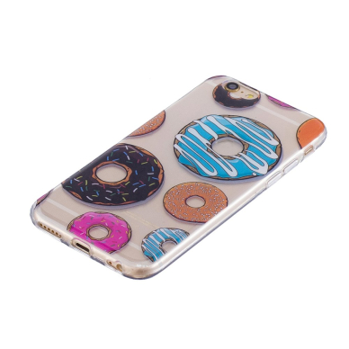 iPhone 6/6S Tracy clear nugarėlė Doughnuts 2
