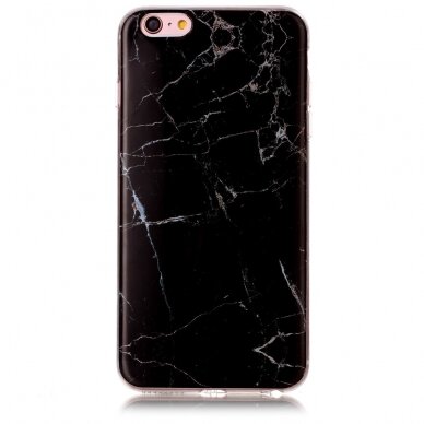 iPhone 6+/6S+ Tracy nugarėlė Black Marble 1