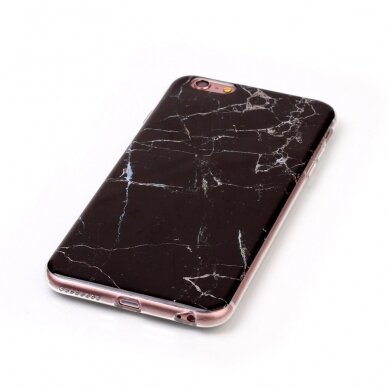 iPhone 6+/6S+ Tracy nugarėlė Black Marble 3