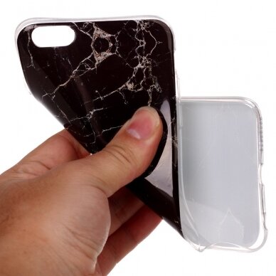 iPhone 6+/6S+ Tracy nugarėlė Black Marble 5