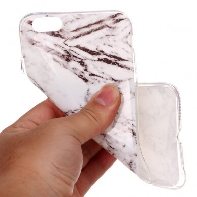 iPhone 6+/6S+ Tracy nugarėlė White Marble 5