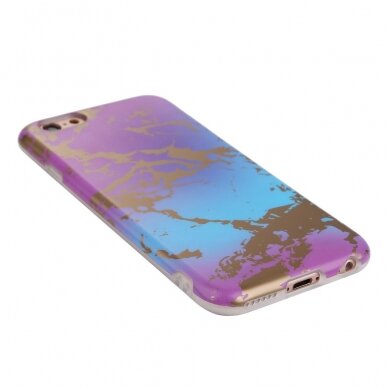 iPhone 6/6S Tracy Purple Marble+ nugarėlė 2