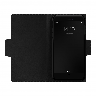 iPhone 6+/7+/8+ iDeal Of Sweden dėklas Unity Wallet Eagle Black 2