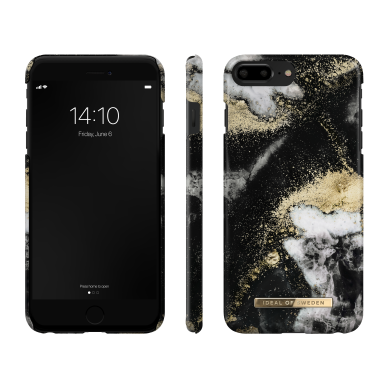 iPhone 6+/7+/8+ iDeal Of Sweden nugarėlė Black Galaxy Marble 2