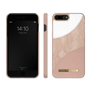 iPhone 6+/7+/8+ iDeal Of Sweden nugarėlė Blush Pink Snake 2
