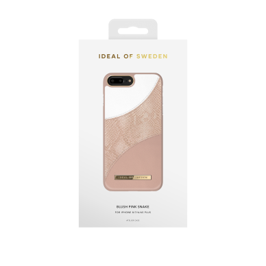 iPhone 6+/7+/8+ iDeal Of Sweden nugarėlė Blush Pink Snake 1