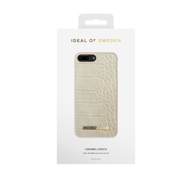 iPhone 6+/7+/8+ iDeal Of Sweden nugarėlė Caramel Croco 1