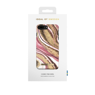 iPhone 6+/7+/8+ iDeal Of Sweden nugarėlė Cosmic Pink Swirl 2