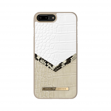 iPhone 6+/7+/8+ iDeal Of Sweden nugarėlė Dusty Cream Python
