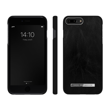 iPhone 6+/7+/8+ iDeal Of Sweden nugarėlė Glossy Black - Silver 2