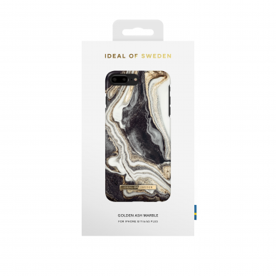 iPhone 6+/7+/8+ iDeal Of Sweden nugarėlė Golden Ash Marble 2