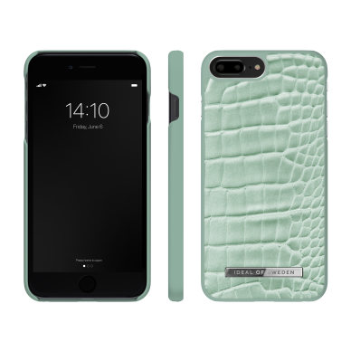 iPhone 6+/7+/8+ iDeal Of Sweden nugarėlė Mint Croco 2