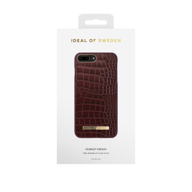 iPhone 6+/7+/8+ iDeal Of Sweden nugarėlė Scarlet Croco 1