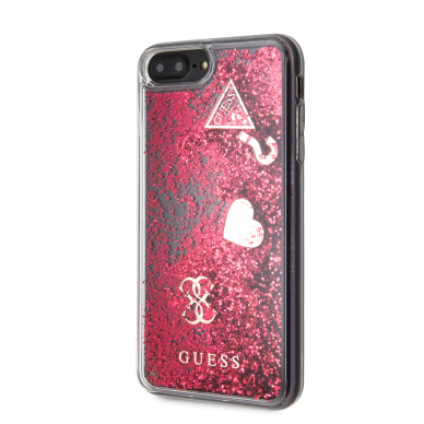 iPhone 6+/7+/8+ raudona GUESS nugarėlė GUHCI8LGLHFLRA 2