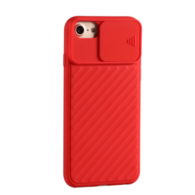 iPhone 6+/7+/8+ raudona Tracy CAMSHIELD nugarėlė 1