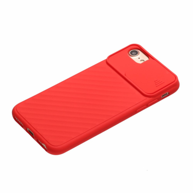 iPhone 6+/7+/8+ raudona Tracy CAMSHIELD nugarėlė 3