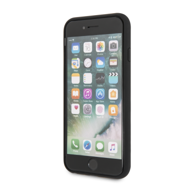 iPhone 6/7/8/SE 2020 juoda GUESS nugarėlė GUHCI8IGLBK 1