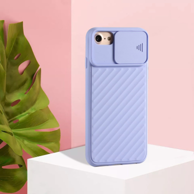 iPhone 6/7/8/SE 2020 violetinė Tracy CAMSHIELD nugarėlė 5