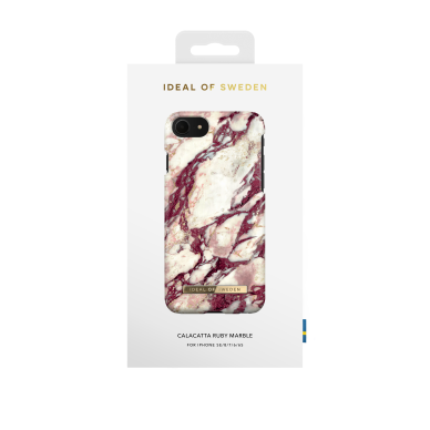 iPhone 6/7/8/SE 2020/SE 2022 iDeal Of Sweden nugarėlė Calacatta Ruby Marble 2