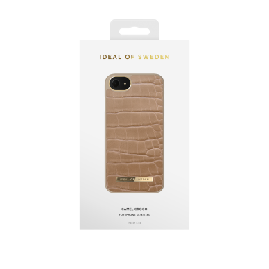 iPhone 6/7/8/SE 2020/SE 2022 iDeal Of Sweden nugarėlė Camel Croco 1