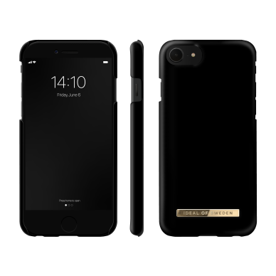iPhone 6/7/8/SE 2020/SE 2022 iDeal Of Sweden nugarėlė Matte Black 2