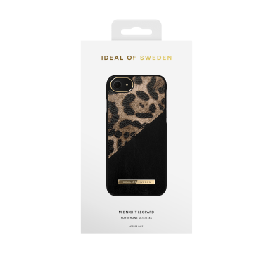 iPhone 6/7/8/SE 2020/SE 2022 iDeal Of Sweden nugarėlė Midnight Leopard 2