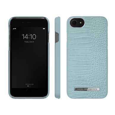 iPhone 6/7/8/SE 2020/SE 2022 iDeal Of Sweden nugarėlė Soft Blue Croco 2