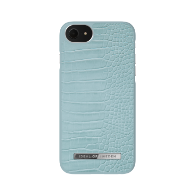 iPhone 6/7/8/SE 2020/SE 2022 iDeal Of Sweden nugarėlė Soft Blue Croco