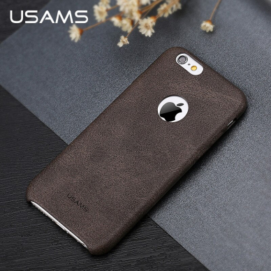 iPhone 7+/8+ beige Usams Vintage nugarėlė 2