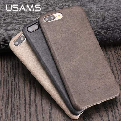 iPhone 7+/8+ beige Usams Vintage nugarėlė
