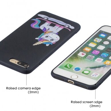 iPhone 7+/8+ juoda matinė tracy nugarėlė Unicorn 4