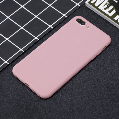 iPhone 7+/8+ kreminė MAT+ nugarėlė 4