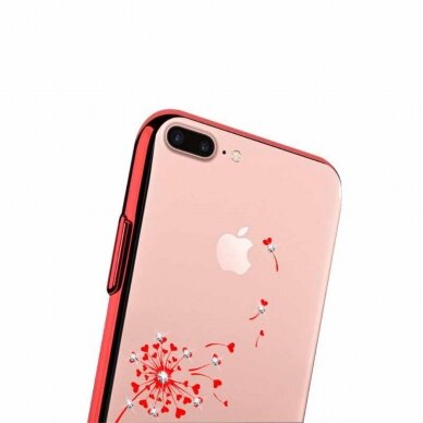 iPhone 7+/8+ raudona NXE nugarėlė Dandelion 10