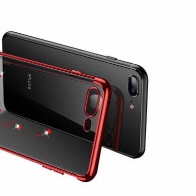 iPhone 7+/8+ raudona NXE nugarėlė Dandelion 11