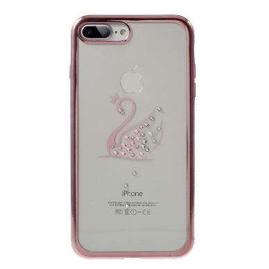 iPhone 7+/8+ rausva Perfect nugarėlė Gulbė