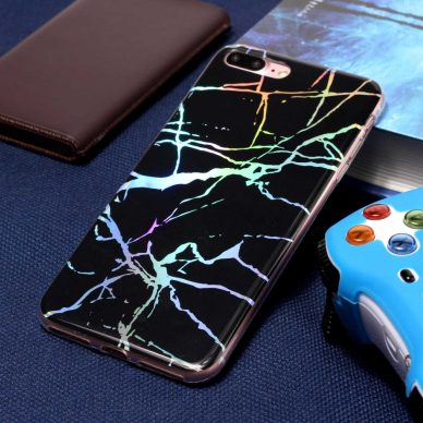 iPhone 7+/8+ Tracy Black Marble+ nugarėlė 5