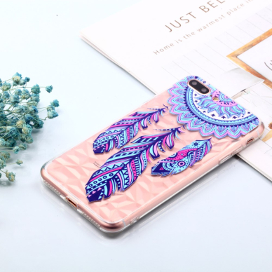 iPhone 7+/8+ Tracy clear 3D nugarėlė Sapnų gaudyklė 6