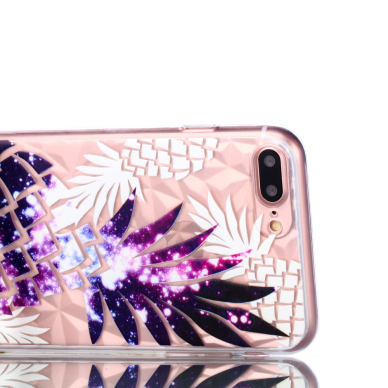 iPhone 7+/8+ Tracy clear 3D pineapple nugarėlė 4
