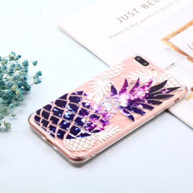 iPhone 7+/8+ Tracy clear 3D pineapple nugarėlė 6