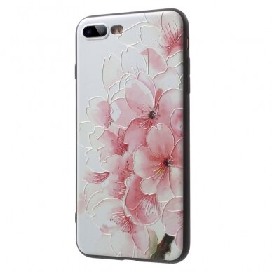 iPhone 7+/8+ Tracy Creative+ Pink Flowers nugarėlė 2