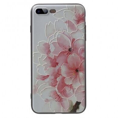iPhone 7+/8+ Tracy Creative+ Pink Flowers nugarėlė