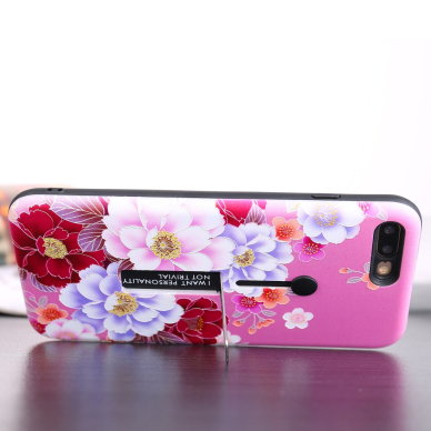 iPhone 7+/8+ Tracy Finger nugarėlė Colorful Flower 1