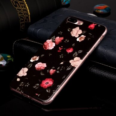 iPhone 7+/8+ Tracy juoda Flowers nugarėlė 3